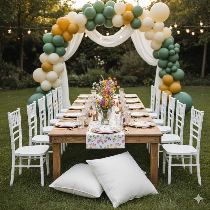 Kids White Chiavari Chairs