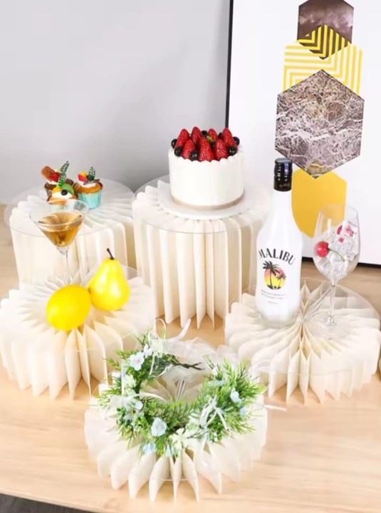 Paper Folding Table Risers set of 17 pcs